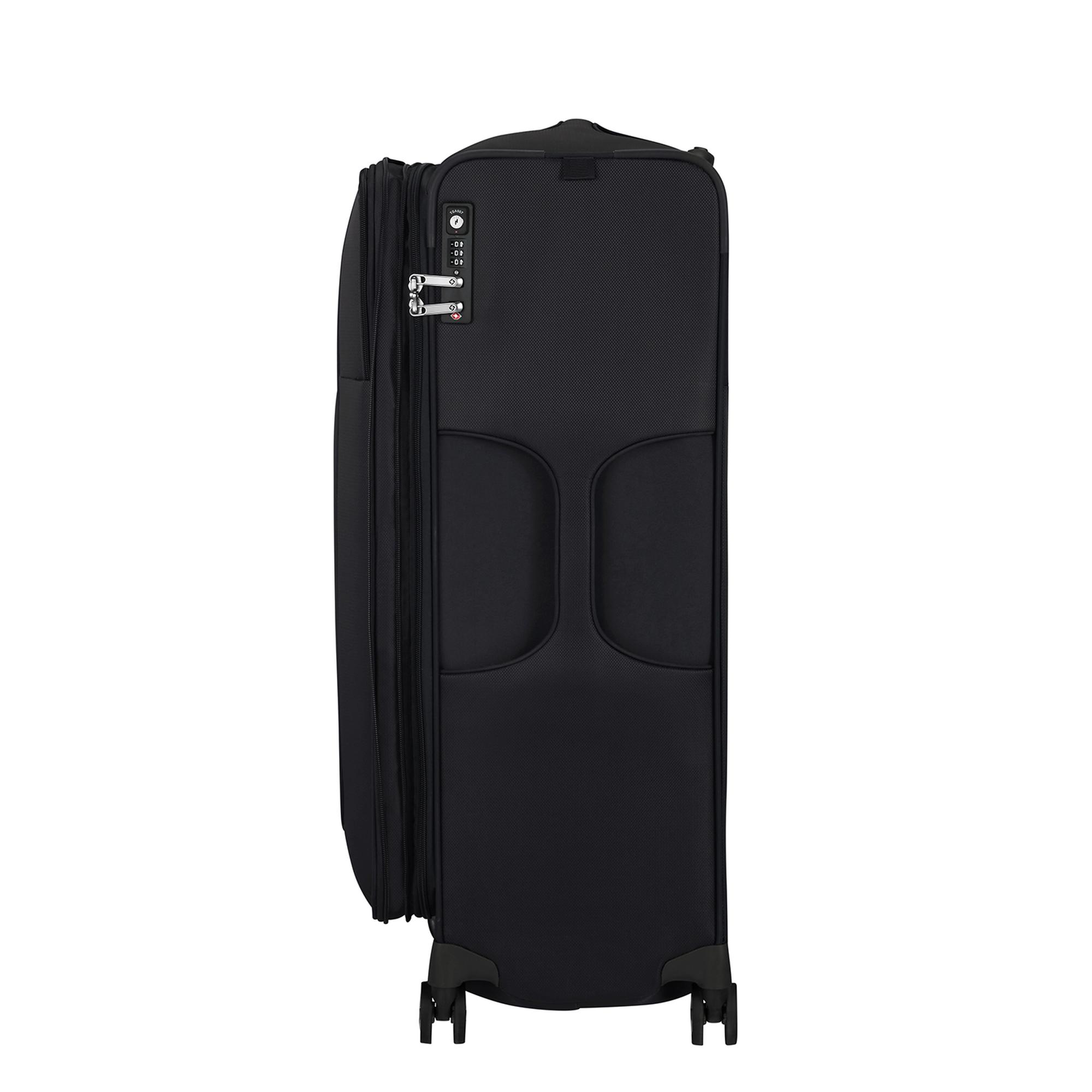 Samsonite Siyah D'lite - 4 Tekerlekli Körüklü Büyük Boy Valiz 78cm