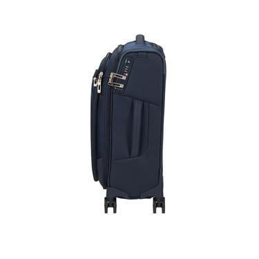  Samsonite Lacivert Spinner Respark 4 Tekerlekli 55 cm Kabin Boy Valiz
