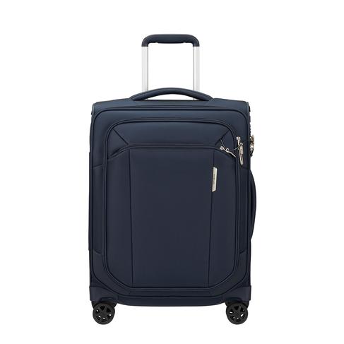  Samsonite Lacivert Spinner Respark 4 Tekerlekli 55 cm Kabin Boy Valiz