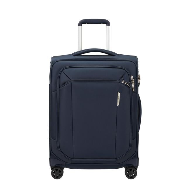  Samsonite Lacivert Spinner Respark 4 Tekerlekli 55 cm Kabin Boy Valiz