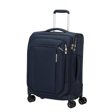  Samsonite Lacivert Spinner Respark 4 Tekerlekli 55 cm Kabin Boy Valiz