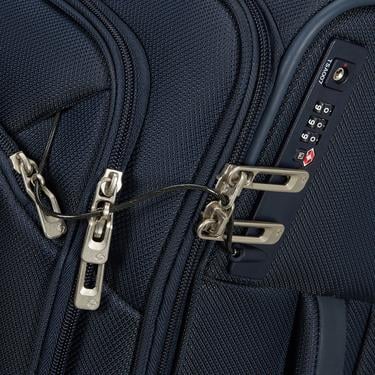  Samsonite Lacivert Spinner Respark 4 Tekerlekli 55 cm Kabin Boy Valiz