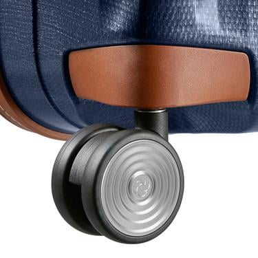  Samsonite Lacivert Lite Cube Dlx - 4 Tekerlekli 76 cm Büyük Boy Spinner Valiz