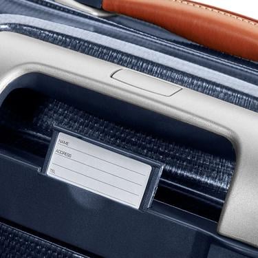  Samsonite Lacivert Lite Cube Dlx - 4 Tekerlekli 76 cm Büyük Boy Spinner Valiz