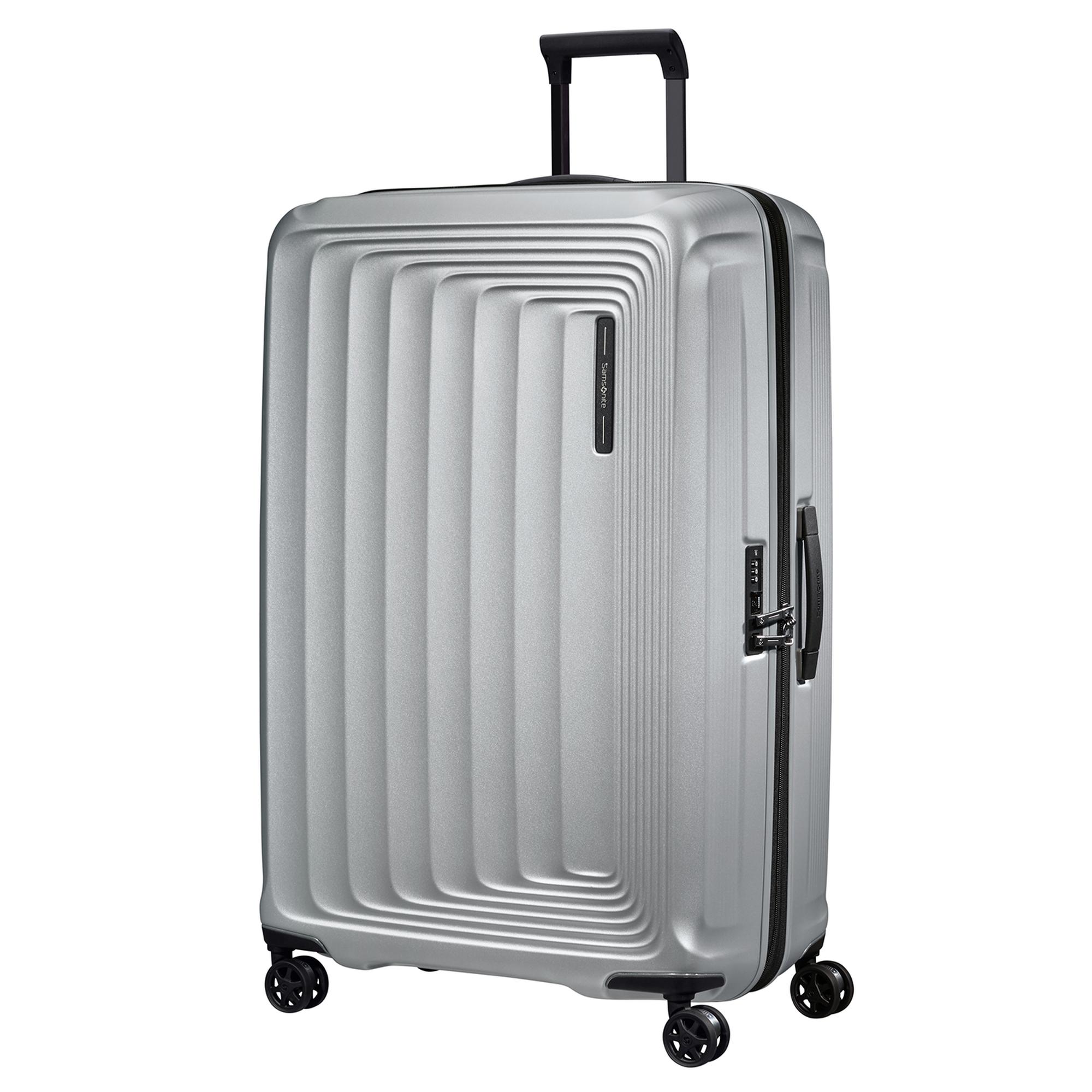 Samsonite Gri Spinner Nuon 4 Tekerlekli 81 cm Büyük Boy Valiz