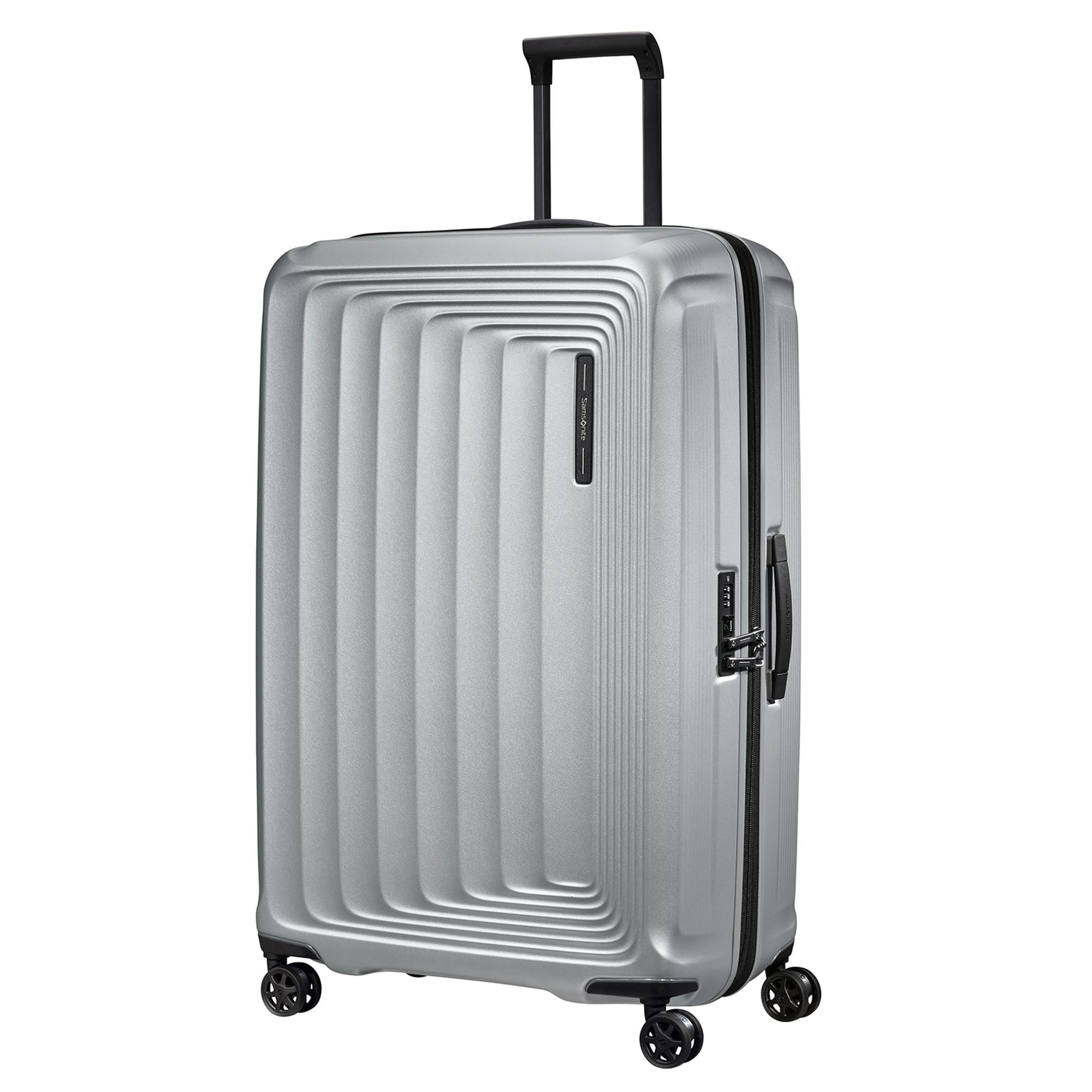 Samsonite Gri Spinner Nuon 4 Tekerlekli 81 cm Büyük Boy Valiz