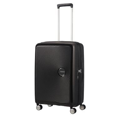  American Tourister Siyah Soundbox - 67 cm Orta Boy Sert Valiz