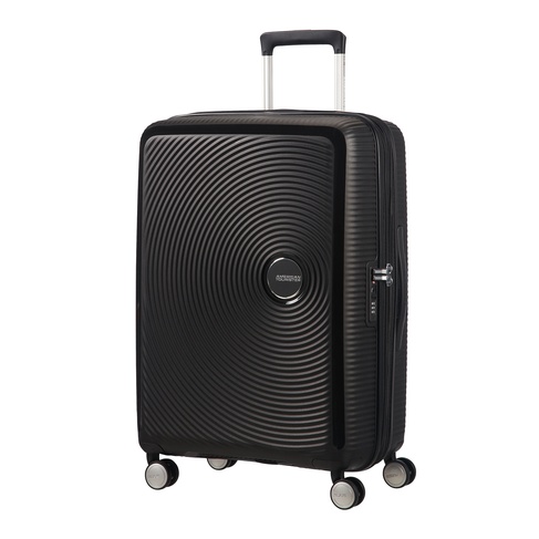  American Tourister Siyah Soundbox - 67 cm Orta Boy Sert Valiz