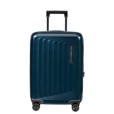  Samsonite Lacivert Spinner Nuon 4 Tekerlekli 55 cm Kabin Boy Valiz