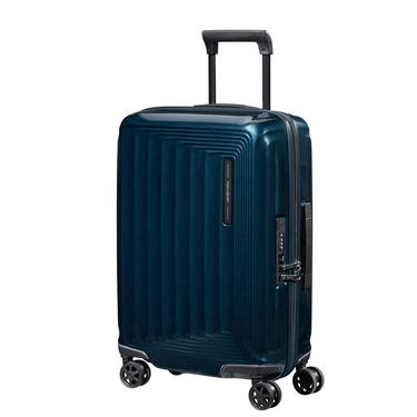  Samsonite Lacivert Spinner Nuon 4 Tekerlekli 55 cm Kabin Boy Valiz
