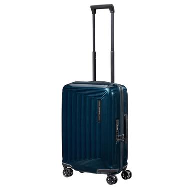  Samsonite Lacivert Spinner Nuon 4 Tekerlekli 55 cm Kabin Boy Valiz