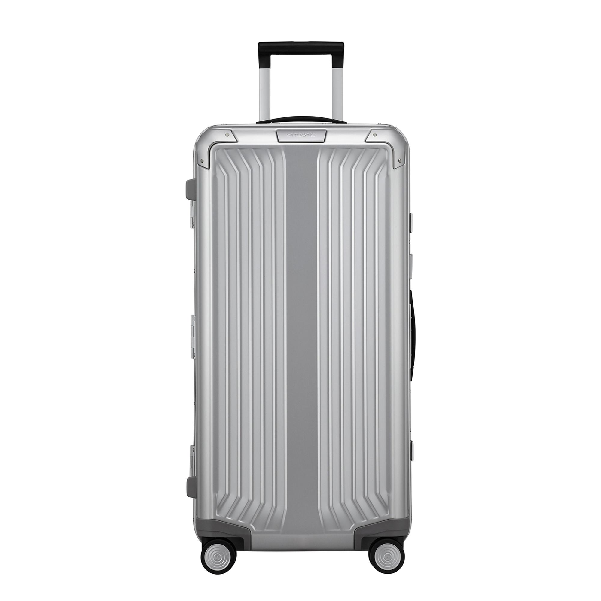 Samsonite Gri Lite-Box Alu - Trunk Büyük Boy Valiz 80cm