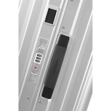  Samsonite Gri Lite-Box Alu - Trunk Büyük Boy Valiz 80cm