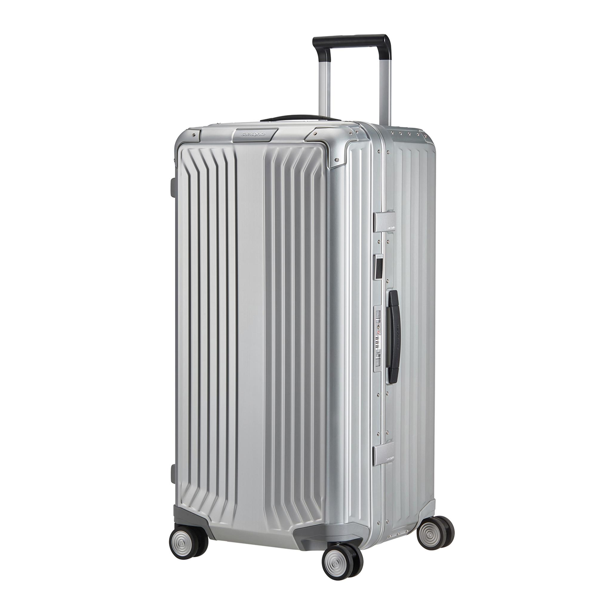 Samsonite Gri Lite-Box Alu - Trunk Büyük Boy Valiz 80cm