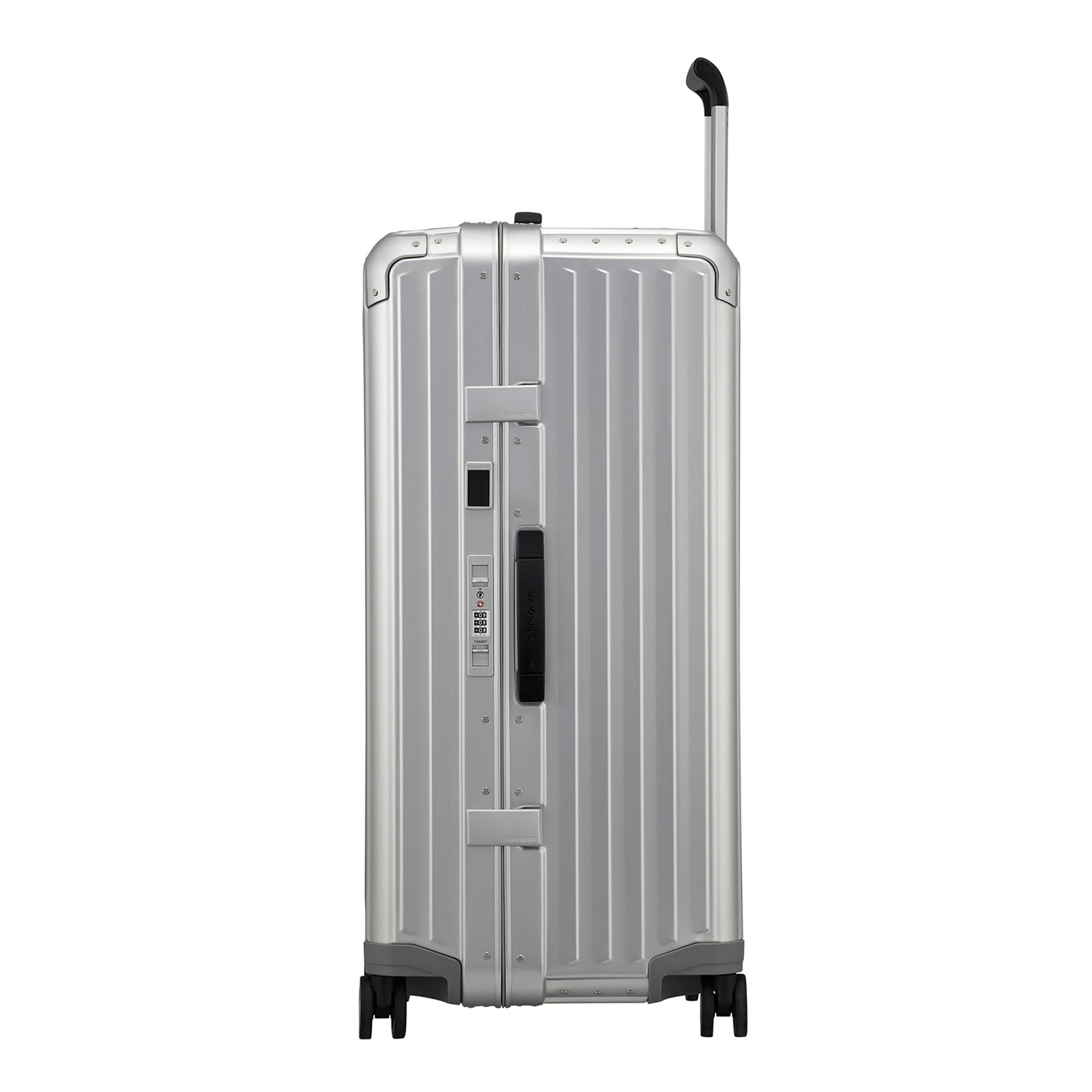 Samsonite Gri Lite-Box Alu - Trunk Büyük Boy Valiz 80cm