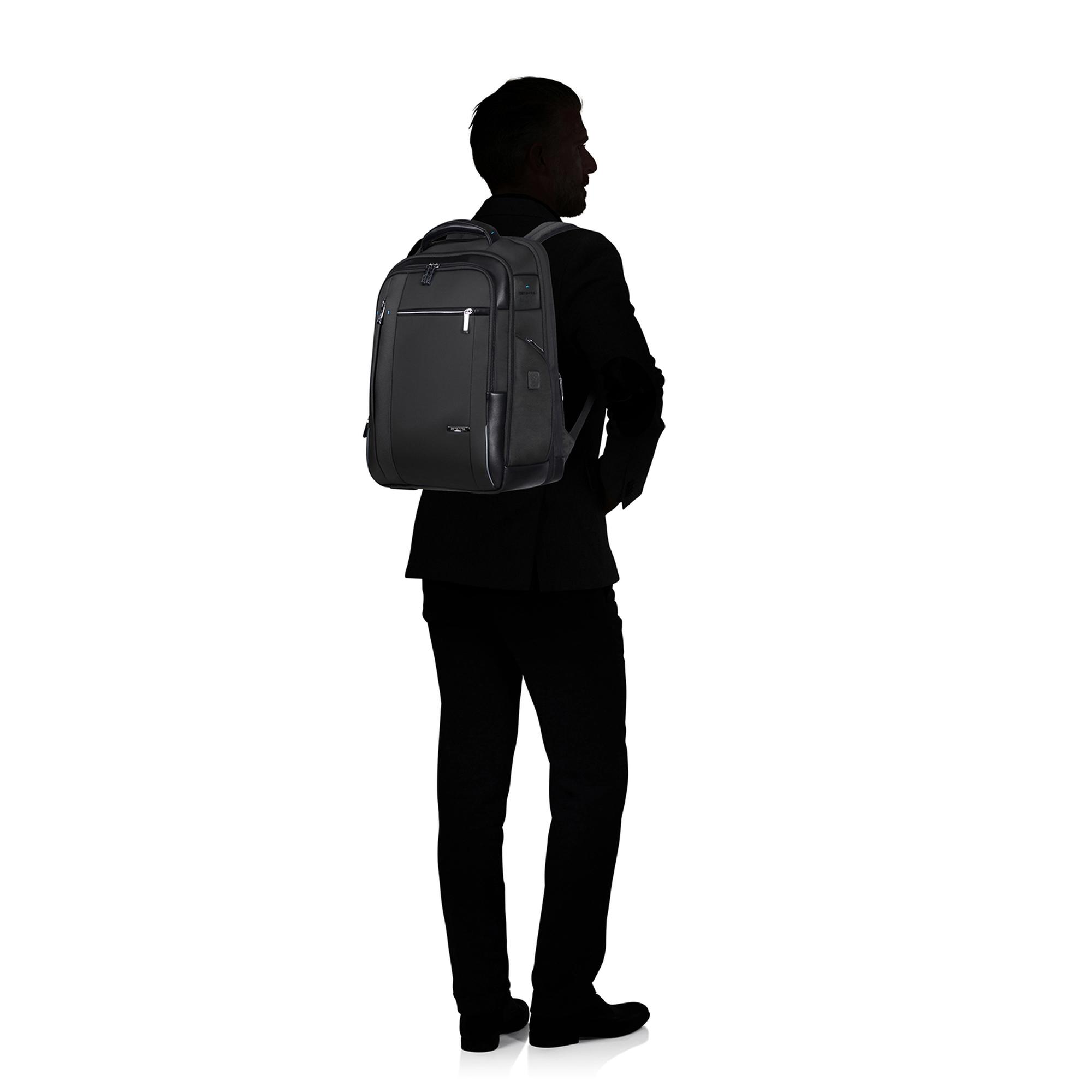 Samsonite Siyah Spectrolite 3.0 - Körüklü Laptop Sırt Çantası 17.3"