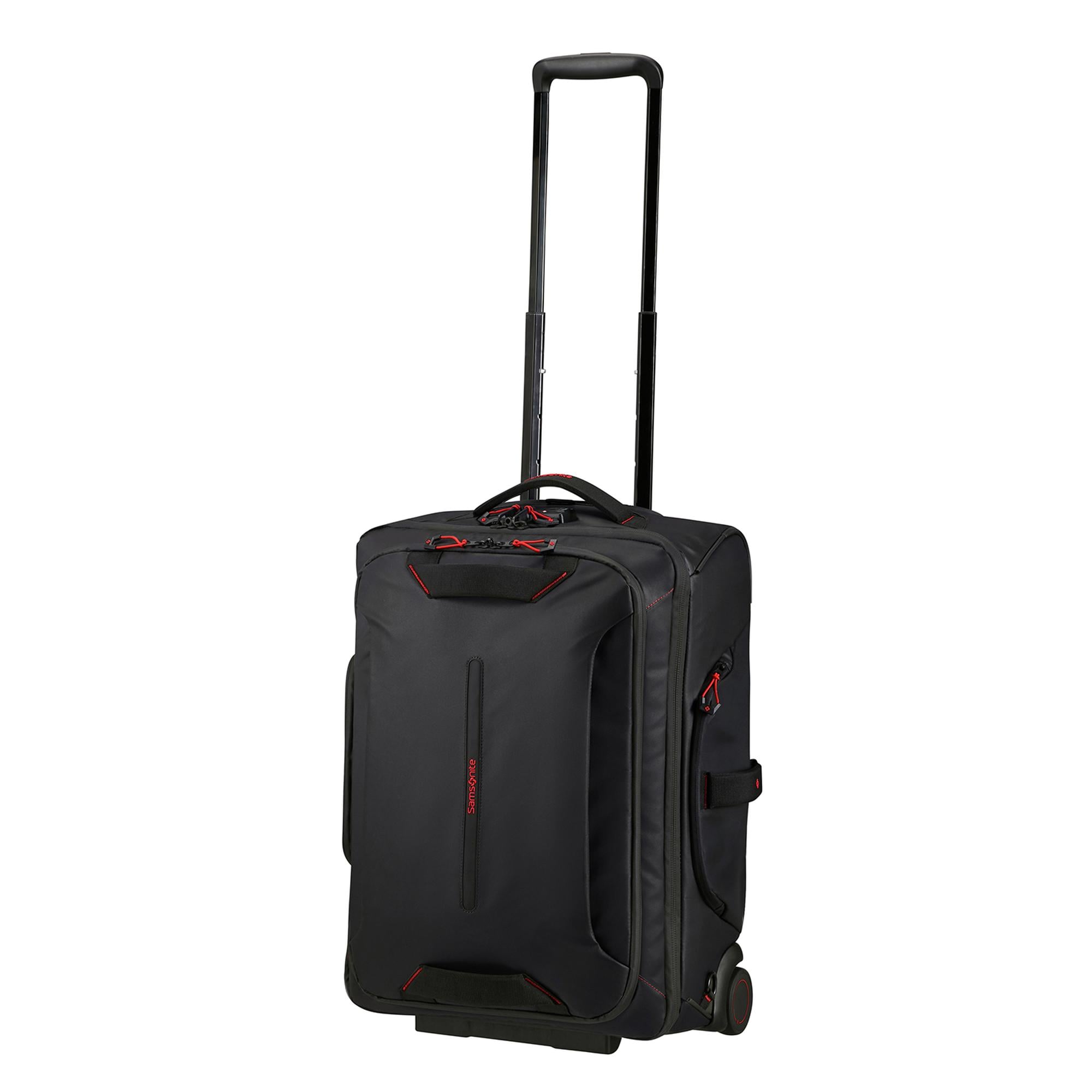 Samsonite Siyah Ecodiver - 2 Tekerlekli Duffle 55 cm Kabin Boy Valiz 15.6"