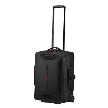  Samsonite Siyah Ecodiver - 2 Tekerlekli Duffle 55 cm Kabin Boy Valiz 15.6"