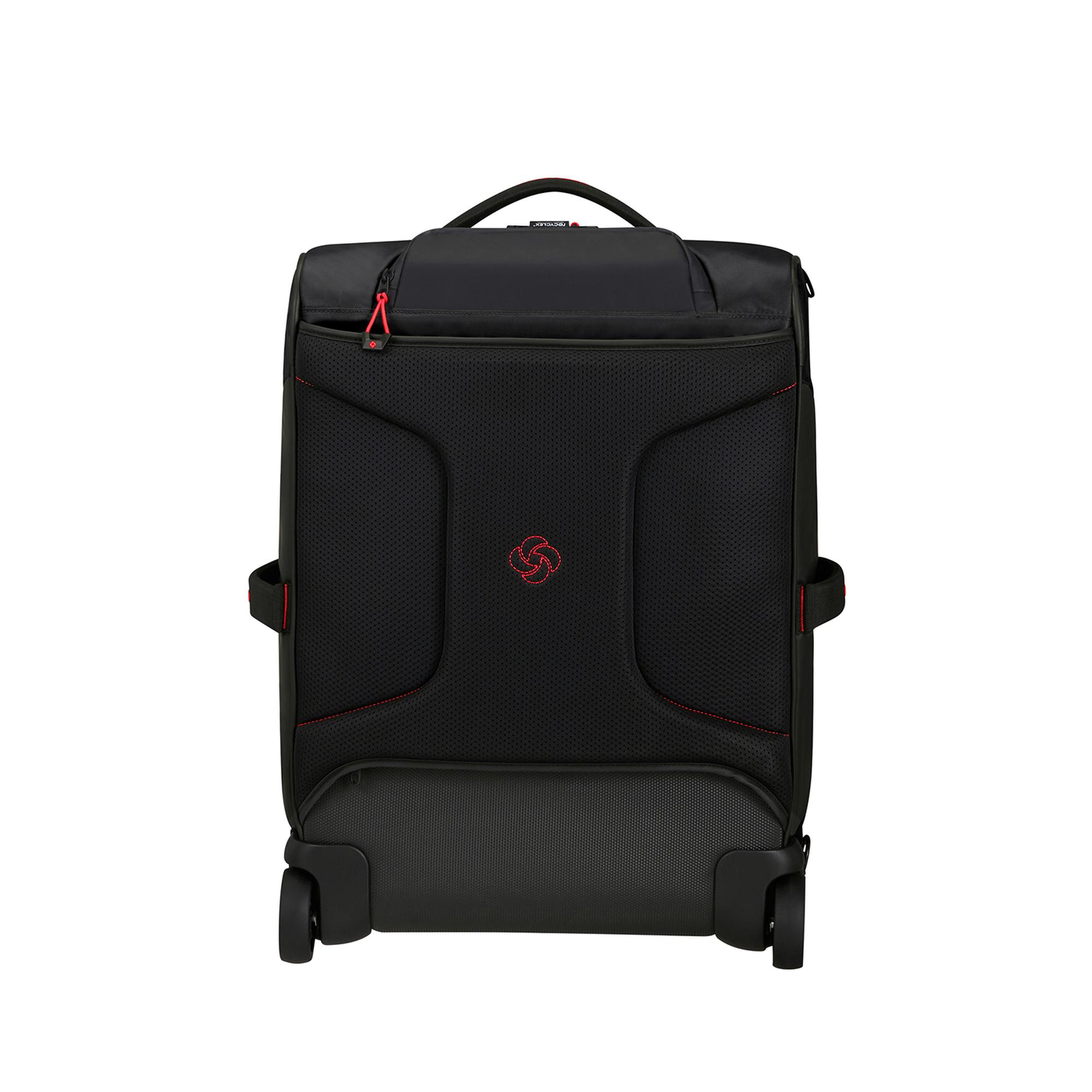 Samsonite Siyah Ecodiver - 2 Tekerlekli Duffle 55 cm Kabin Boy Valiz 15.6"