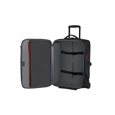  Samsonite Siyah Ecodiver - 2 Tekerlekli Duffle 55 cm Kabin Boy Valiz 15.6"
