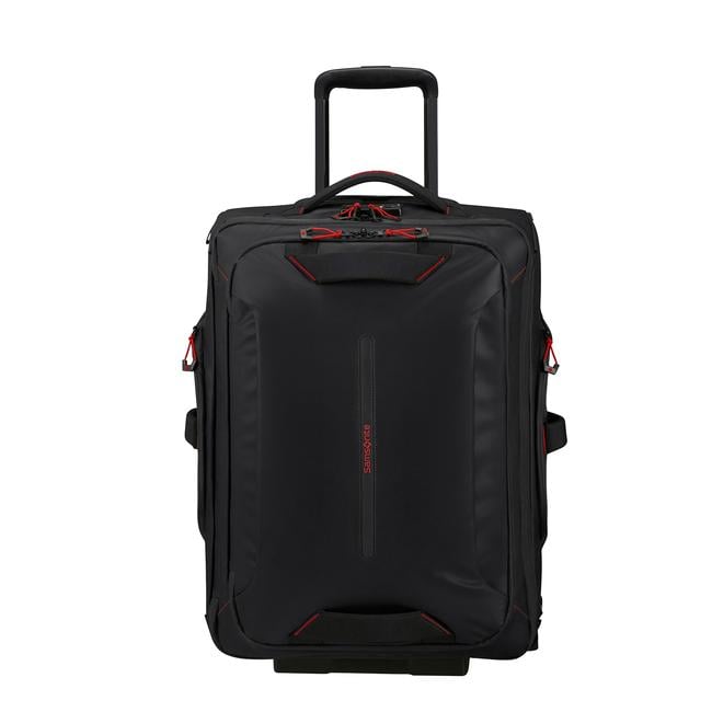  Samsonite Siyah Ecodiver - 2 Tekerlekli Duffle 55 cm Kabin Boy Valiz 15.6"