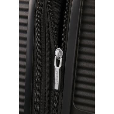  American Tourister Siyah Soundbox - 55 cm Kabin Boy Sert Valiz