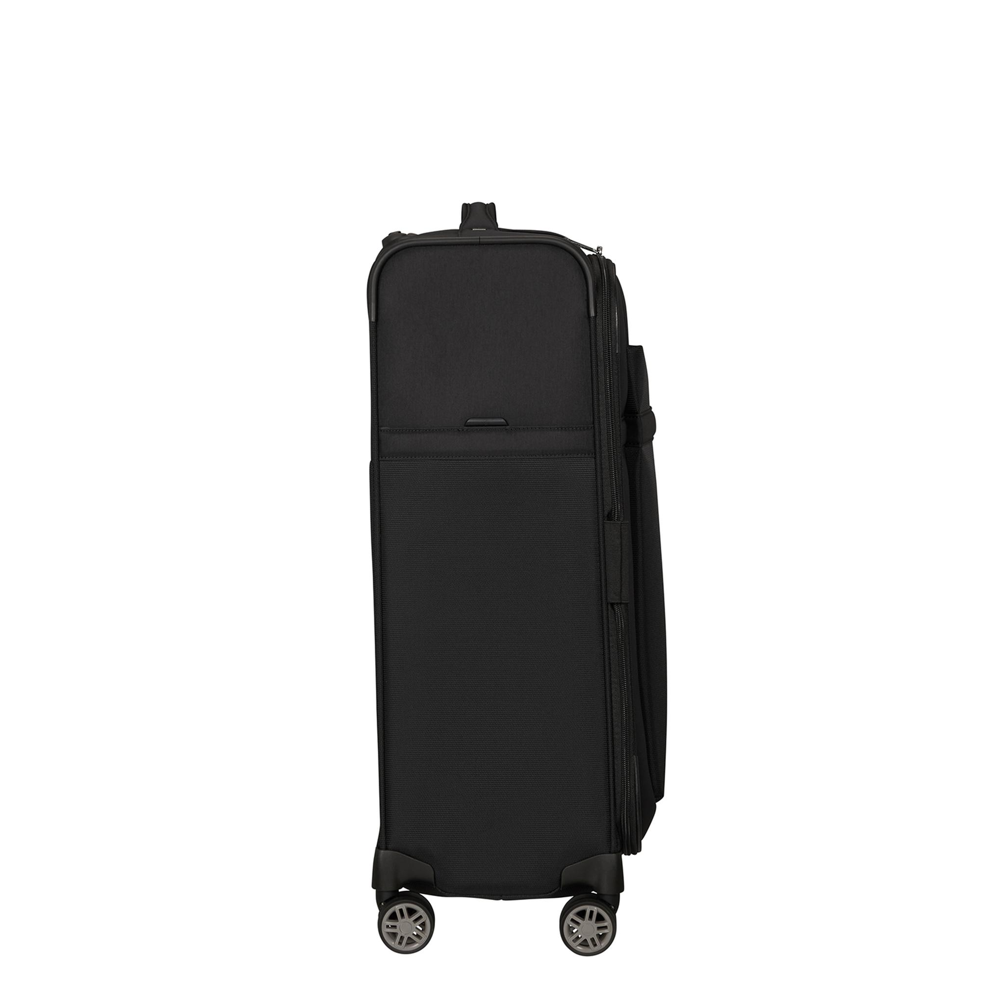 Samsonite Siyah Aırea - 4 Tekerlekli Spinner Körüklü Orta Boy Valiz 67 Cm