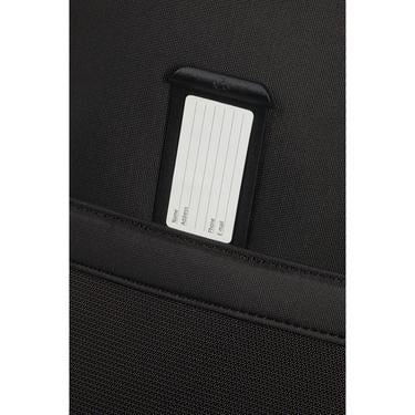  Samsonite Siyah Aırea - 4 Tekerlekli Spinner Körüklü Orta Boy Valiz 67 Cm