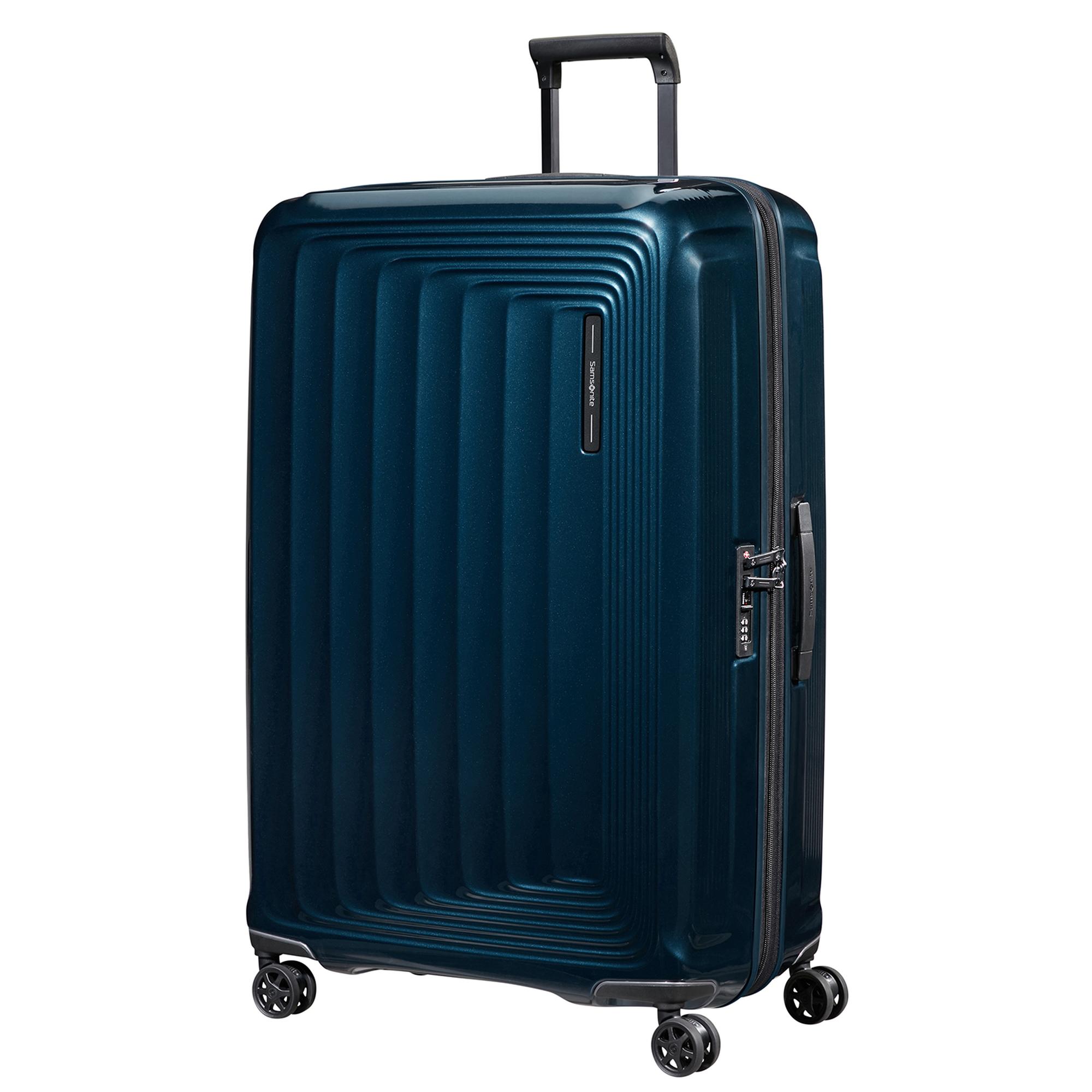 Samsonite Lacivert Spinner Nuon 4 Tekerlekli 81 cm Büyük Boy Valiz