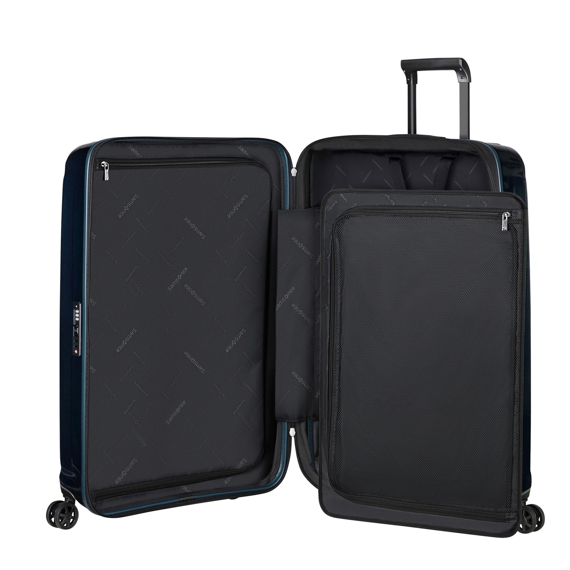 Samsonite Lacivert Spinner Nuon 4 Tekerlekli 81 cm Büyük Boy Valiz