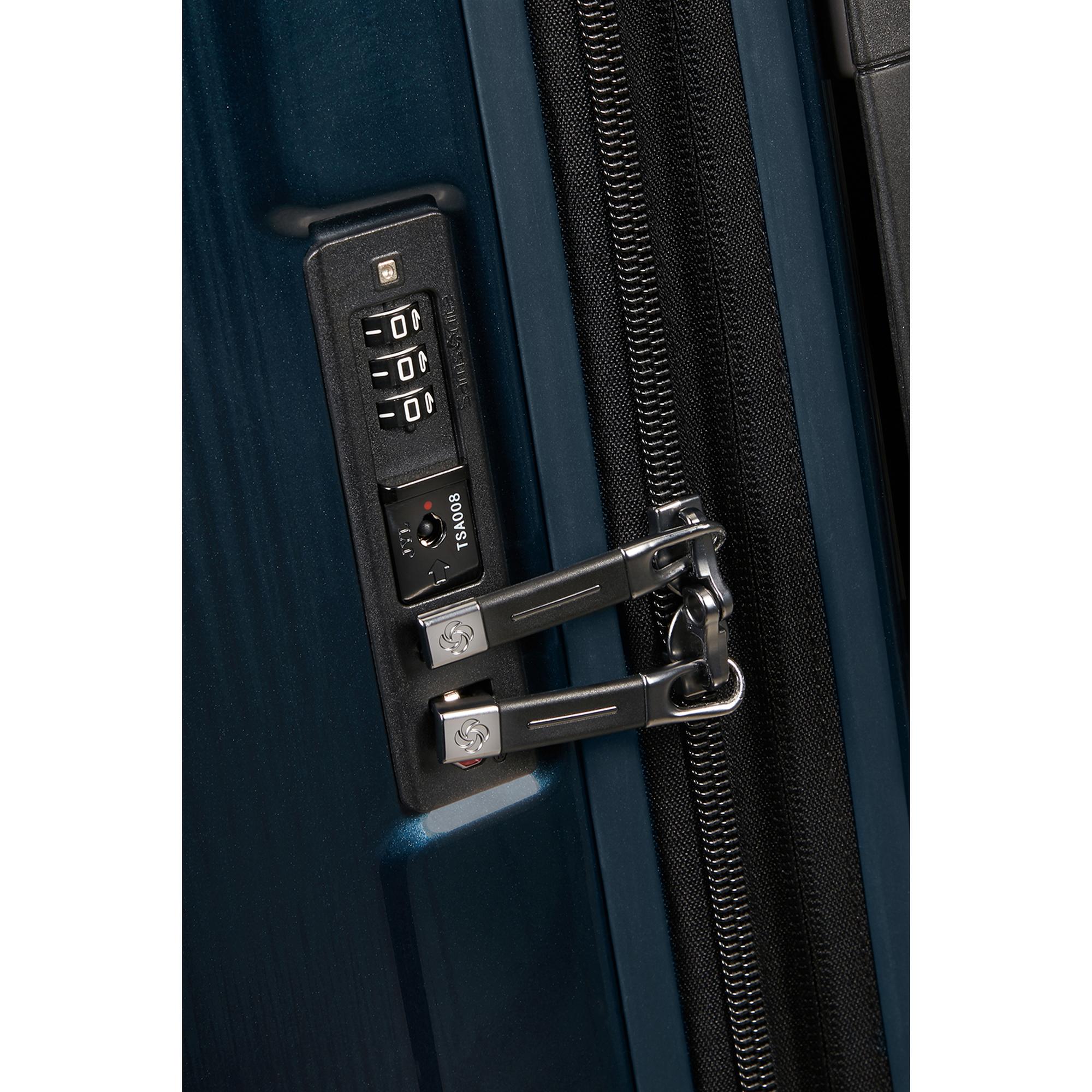 Samsonite Lacivert Spinner Nuon 4 Tekerlekli 81 cm Büyük Boy Valiz