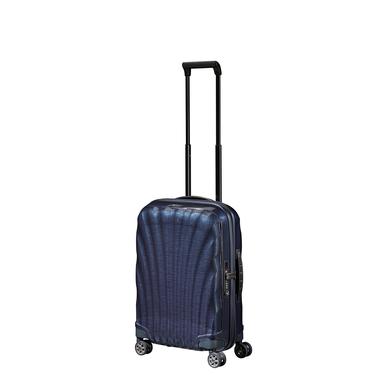  Samsonite Lacivert C-Lite - Spinner 4 Tekerlekli Körüklü Kabin Boy Valiz 55cm