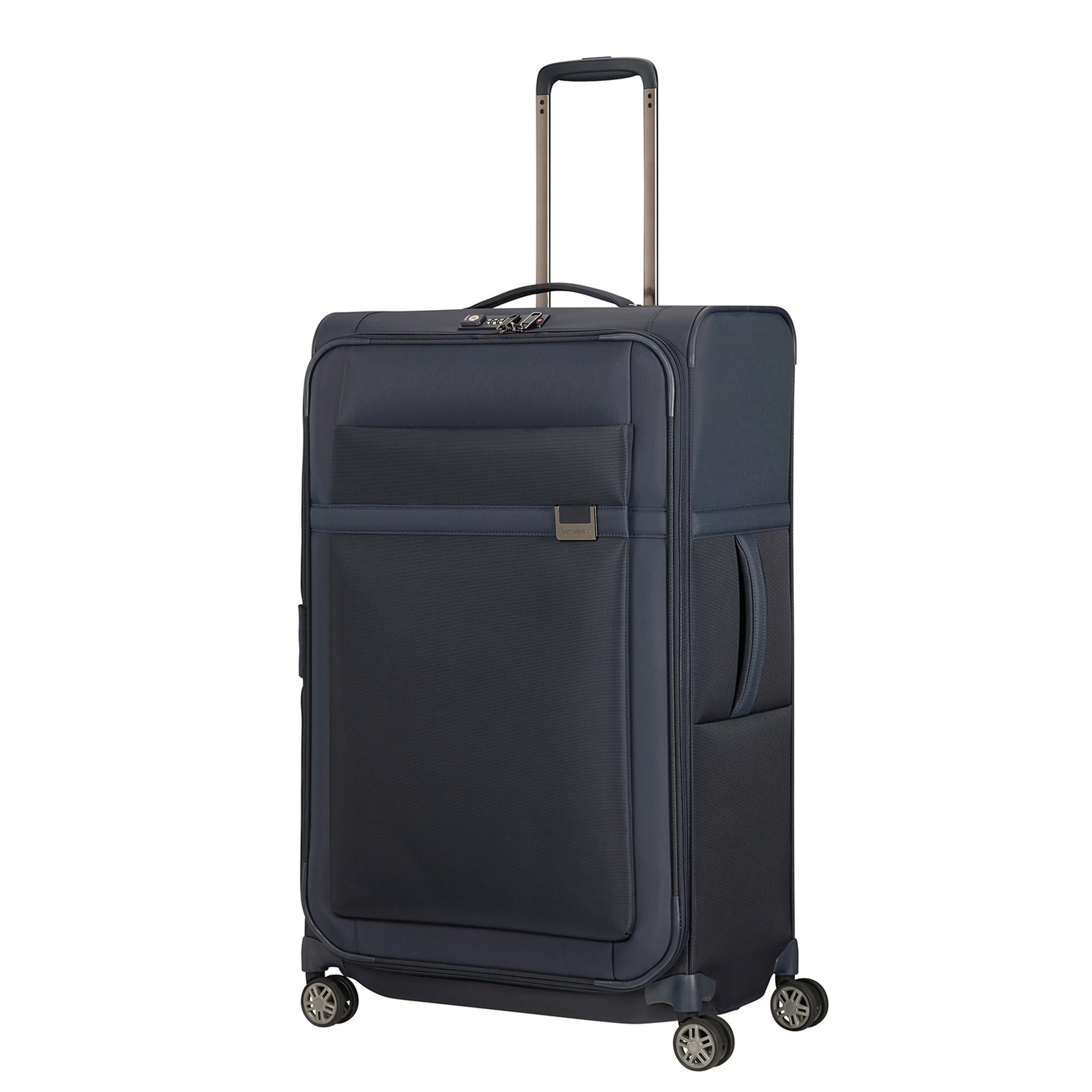Samsonite Lacivert Aırea - 4 Tekerlekli Spinner Körüklü Büyük Boy Valiz 78 Cm