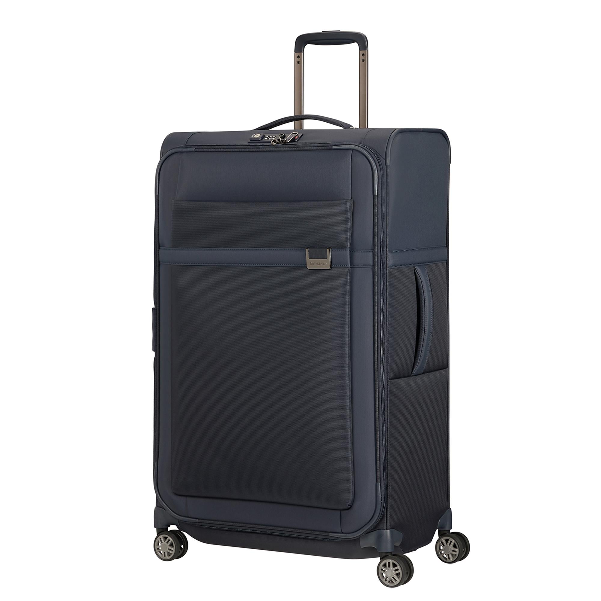 Samsonite Lacivert Aırea - 4 Tekerlekli Spinner Körüklü Büyük Boy Valiz 78 Cm