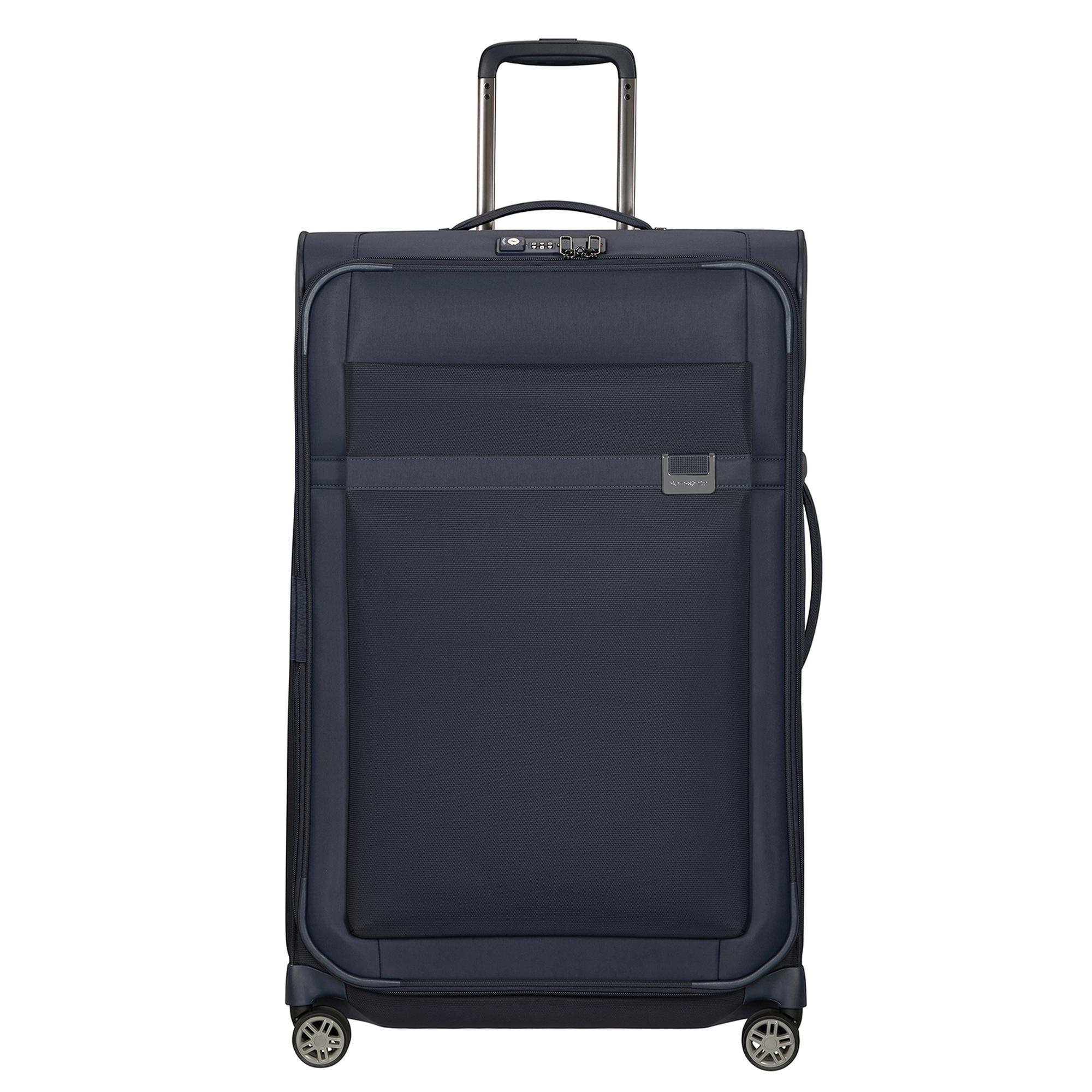Samsonite Lacivert Aırea - 4 Tekerlekli Spinner Körüklü Büyük Boy Valiz 78 Cm