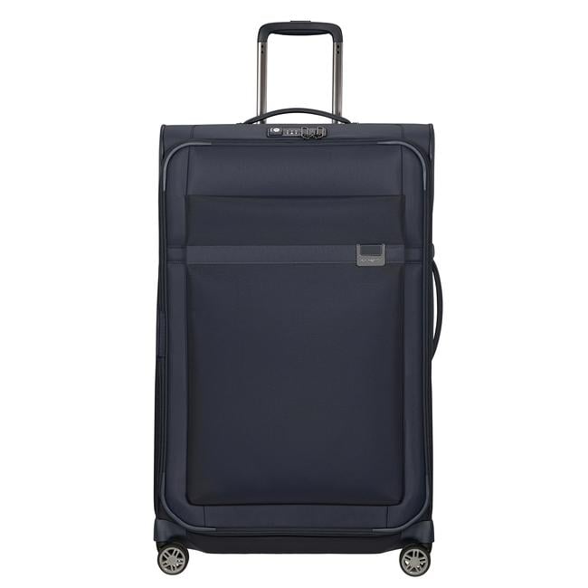  Samsonite Lacivert Aırea - 4 Tekerlekli Spinner Körüklü Büyük Boy Valiz 78 Cm