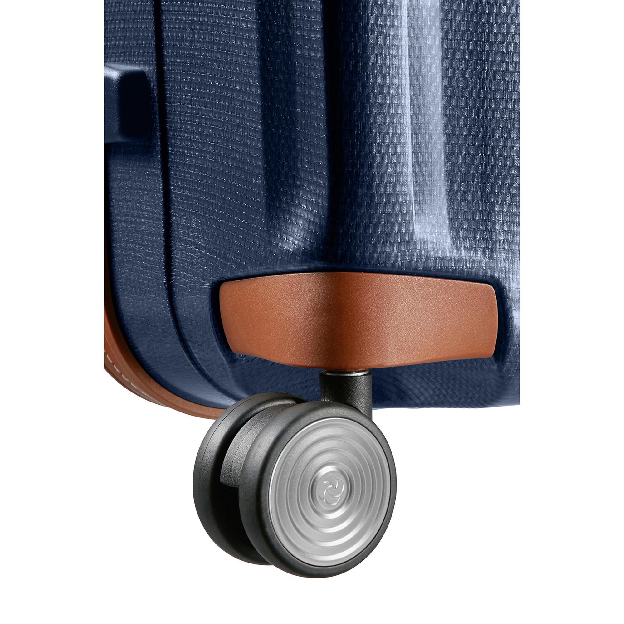 Samsonite Lacivert Lıte-Cube Dlx-Spınner 4 Tekerlekli 55 Cm Kabin Boy Valiz