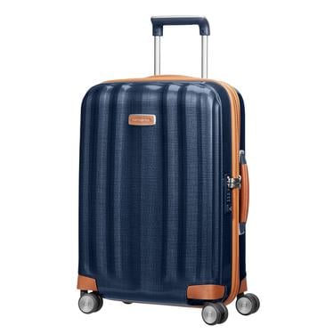  Samsonite Lacivert Lıte-Cube Dlx-Spınner 4 Tekerlekli 55 Cm Kabin Boy Valiz