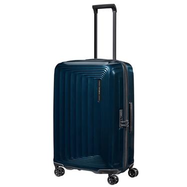 Samsonite Lacivert Spinner Nuon 4 Tekerlekli 69 cm Orta Boy Valiz