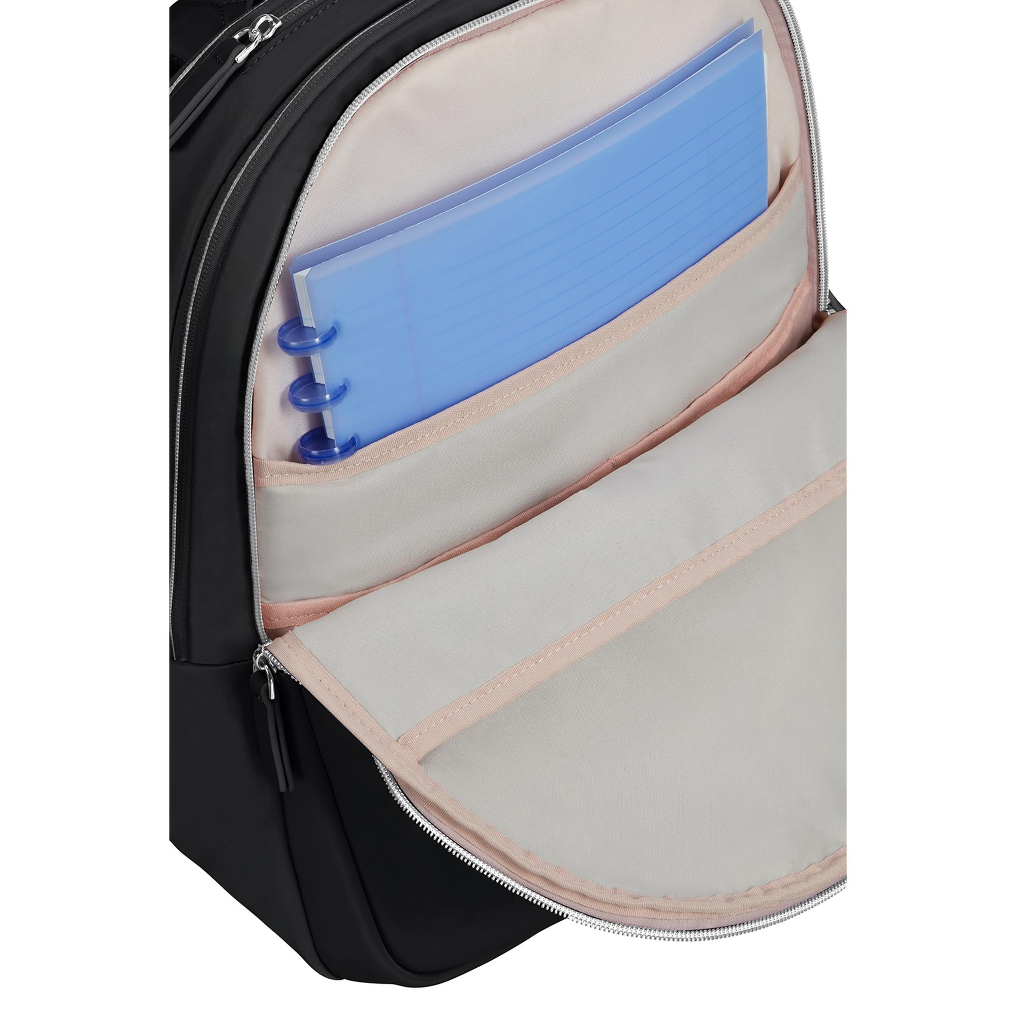 Samsonite Siyah Eco Wave - Laptop Sırt Çantası 15.6"