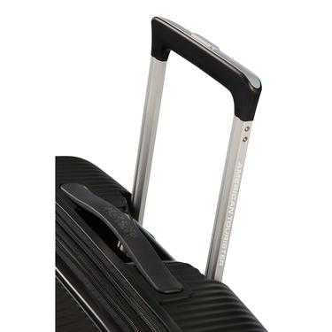  American Tourister Siyah Soundbox - 77 cm Büyük Sert Valiz