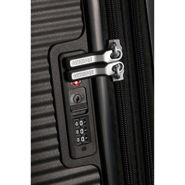  American Tourister Siyah Soundbox - 77 cm Büyük Sert Valiz