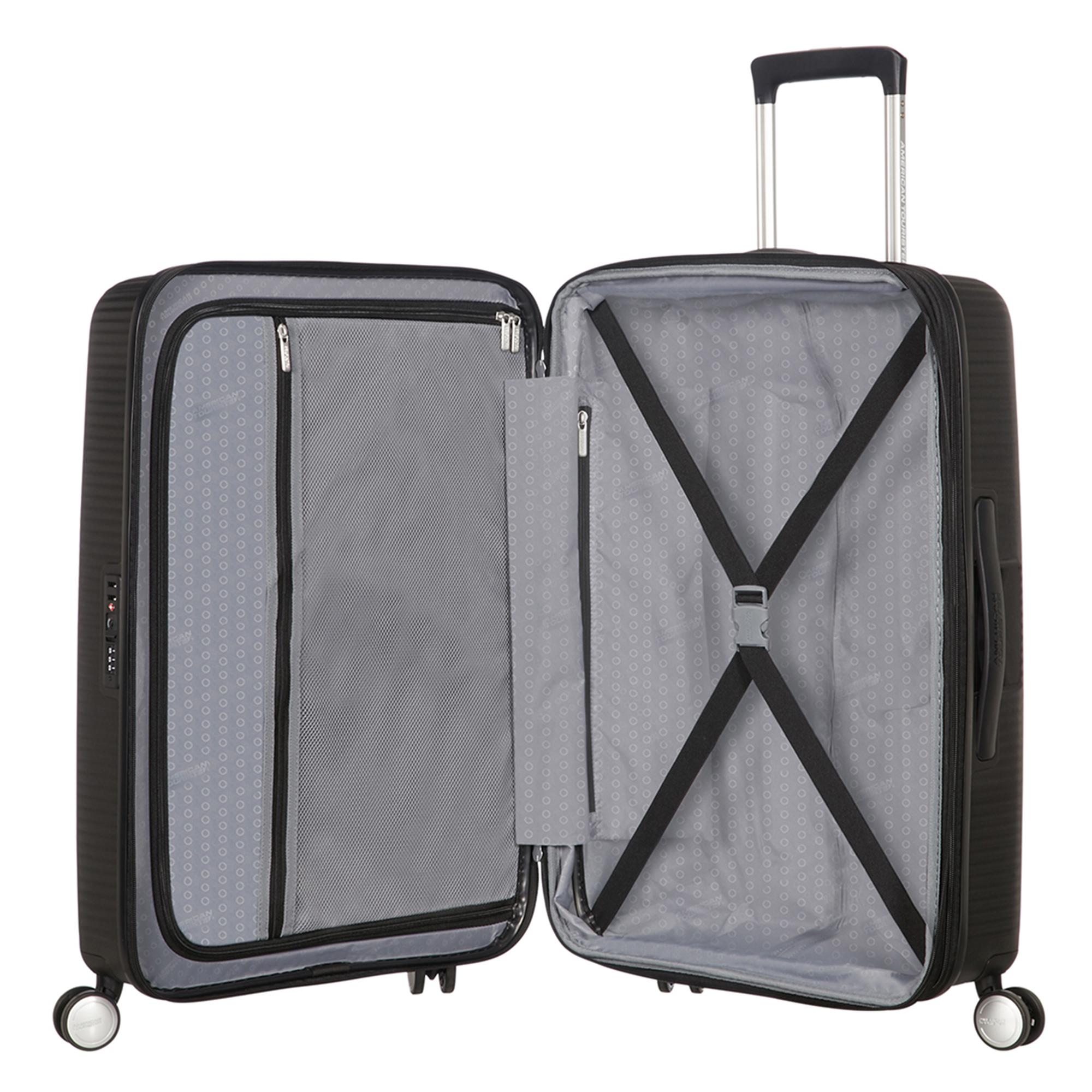 American Tourister Siyah Soundbox - 77 cm Büyük Sert Valiz