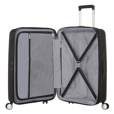  American Tourister Siyah Soundbox - 77 cm Büyük Sert Valiz