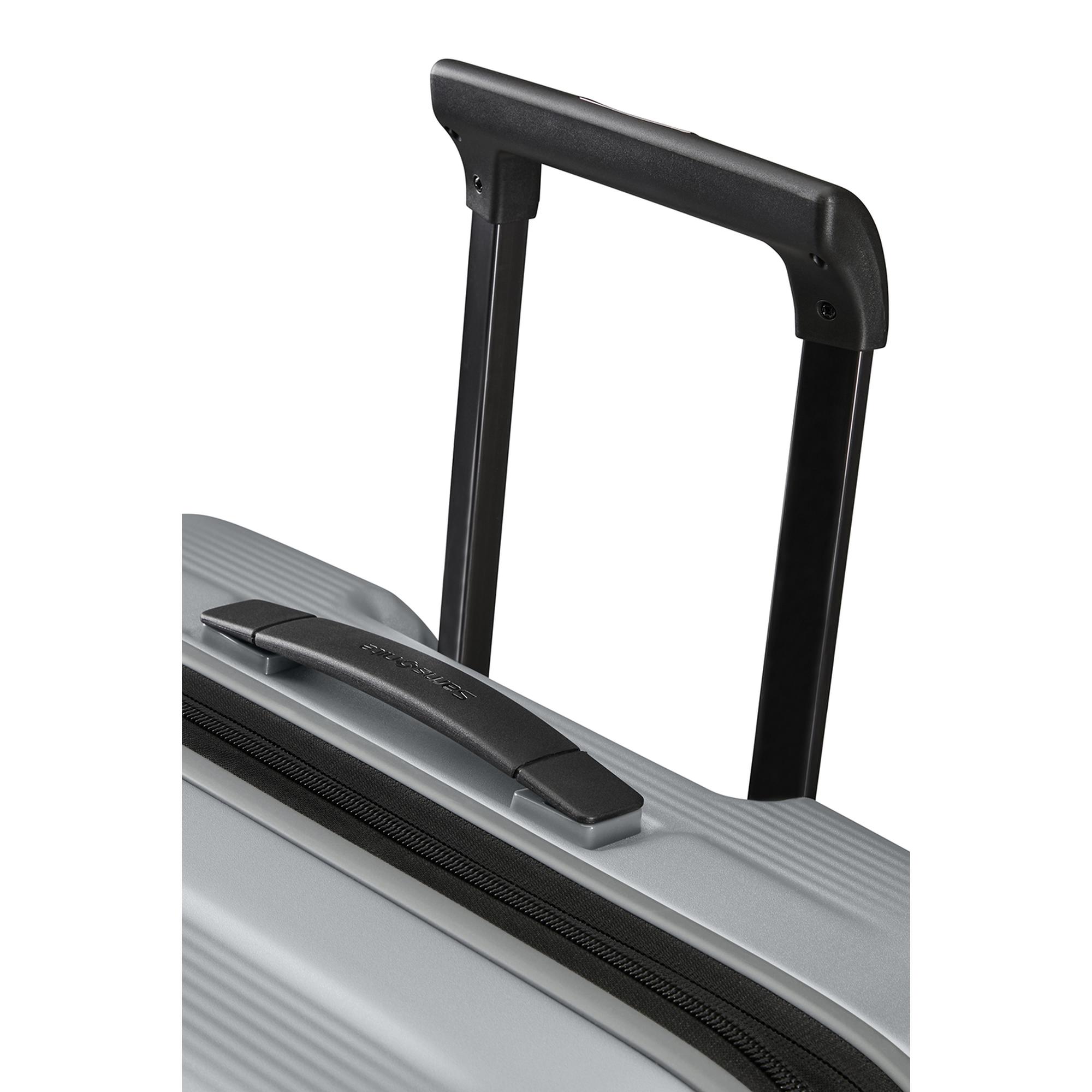 Samsonite Gri Spinner Nuon 4 Tekerlekli 75 cm Büyük Boy Valiz