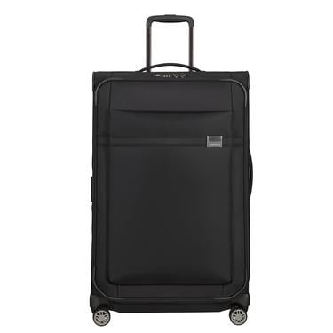  Samsonite Siyah Aırea - 4 Tekerlekli Spinner Körüklü Büyük Boy Valiz 78 Cm