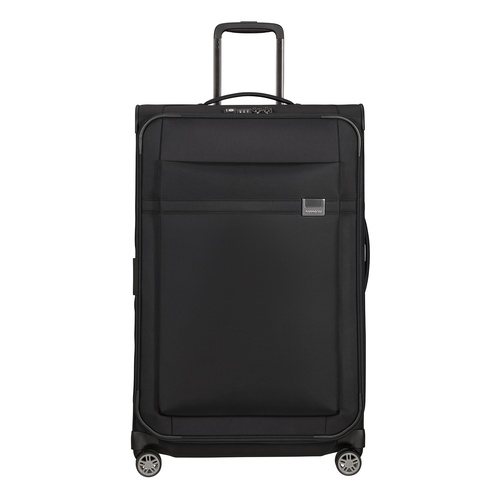 Samsonite Siyah Aırea - 4 Tekerlekli Spinner Körüklü Büyük Boy Valiz 78 Cm