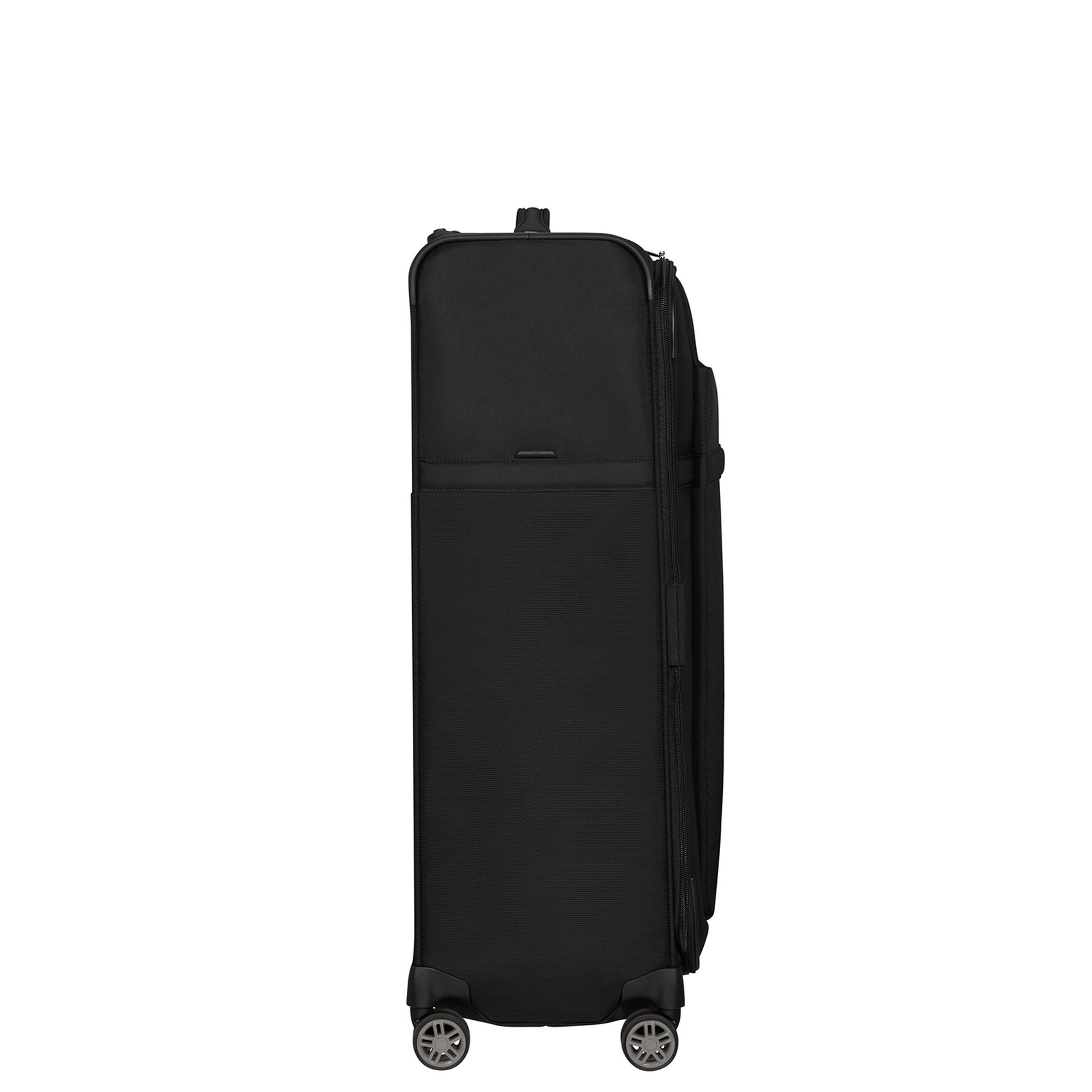 Samsonite Siyah Aırea - 4 Tekerlekli Spinner Körüklü Büyük Boy Valiz 78 Cm