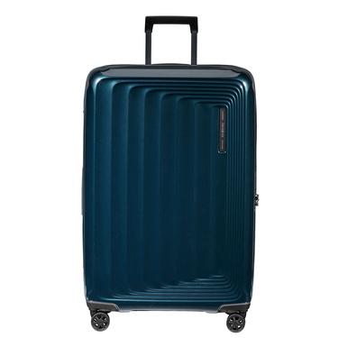  Samsonite Lacivert Spinner Nuon 4 Tekerlekli 75 cm Büyük Boy Valiz