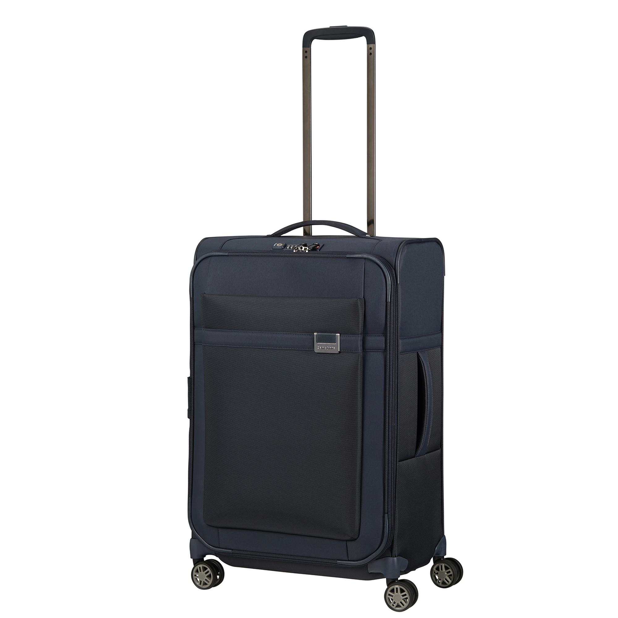Samsonite Lacivert Aırea - 4 Tekerlekli Spinner Körüklü Orta Boy Valiz 67 Cm